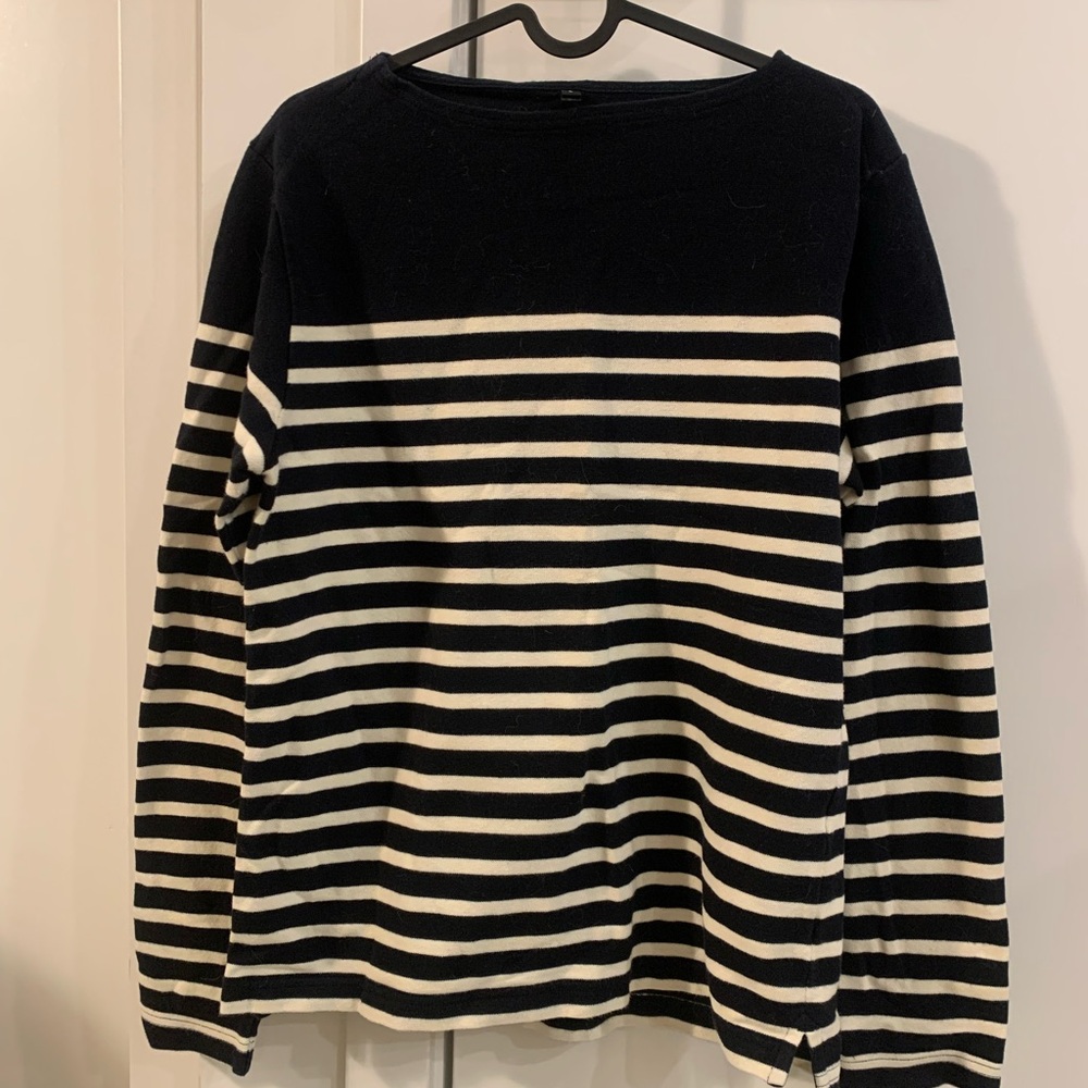 Muji stripe sweater.